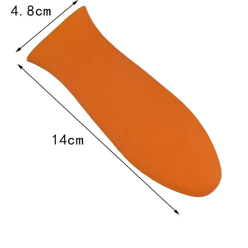 Rutschfeste Silikon Griffabdeckung für Töpfe und Pfannen Hitzeschutz