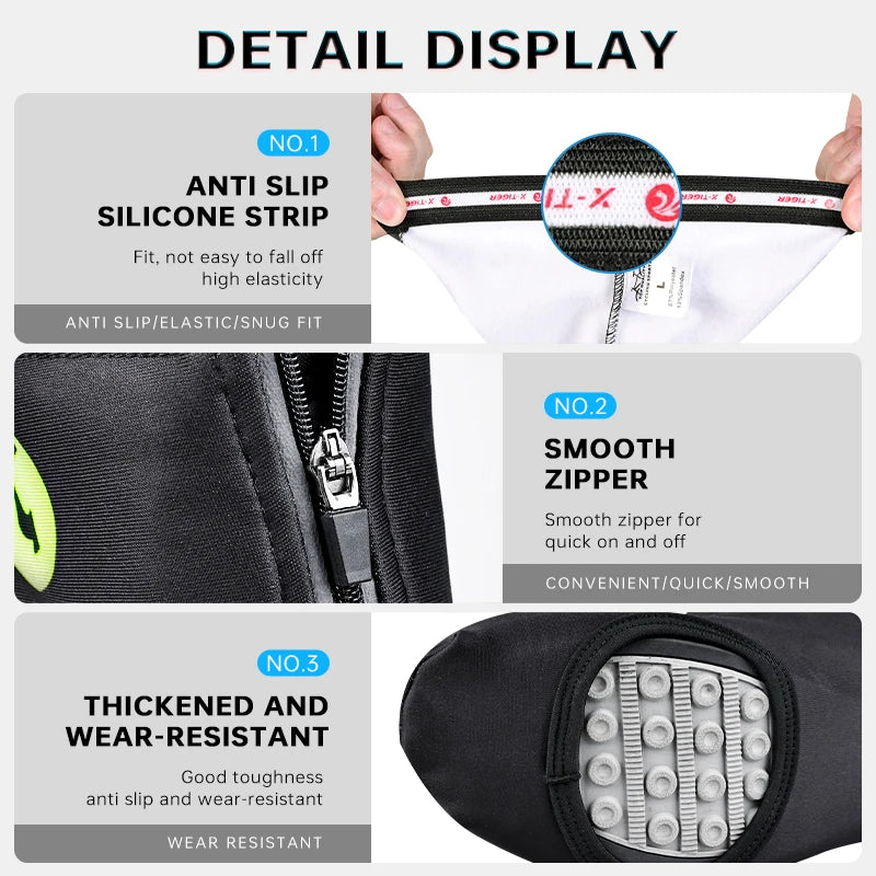 Winter Thermo Fleece Fahrrad Schuhüberzüge für Damen und Herren