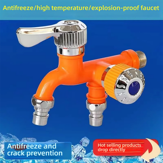Multifunktions-Wasserhahn Küche Waschmaschine – Dual Control Edelstahl