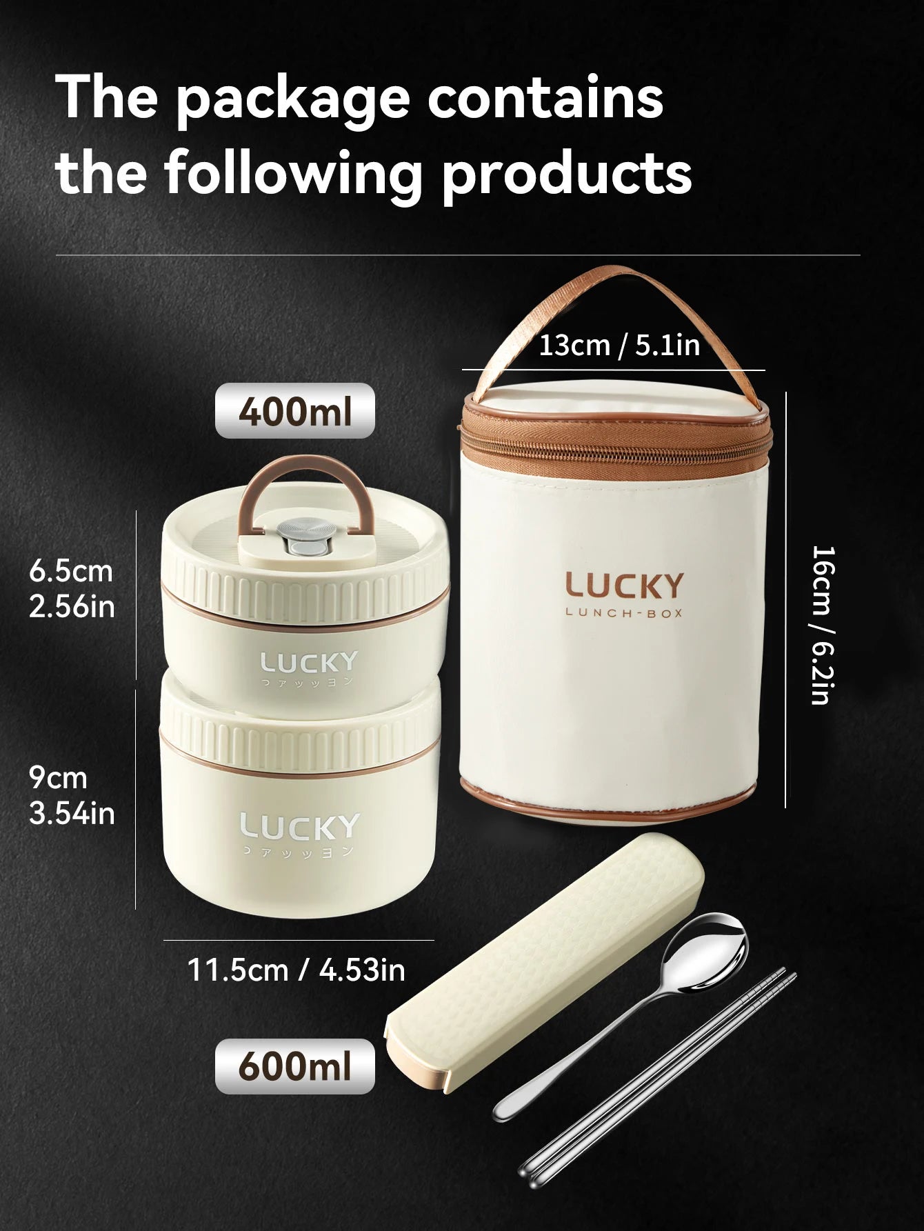 Thermische Brotdose Edelstahl niedlicher Bär tragbare Bento Box Kinder