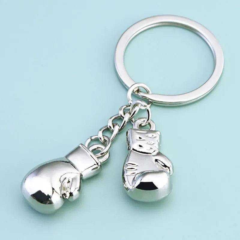 Legierungsanhänger Boxhandschuh Schlüsselanhänger Metall Sport Geschenk