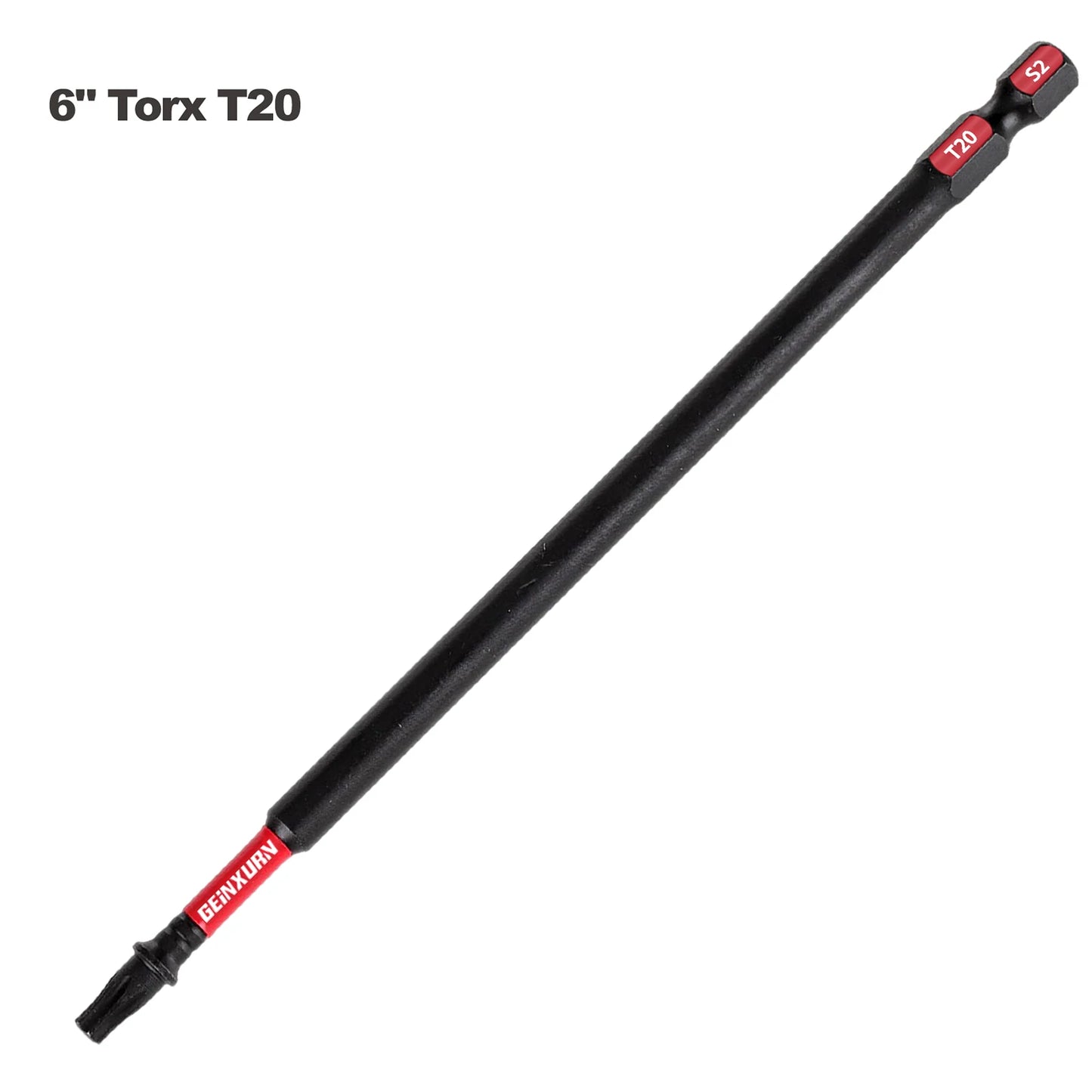 6 Zoll T20 Torx Schraubendreher-Bits Set magnetisch S2 Stahl 5-9 Teile