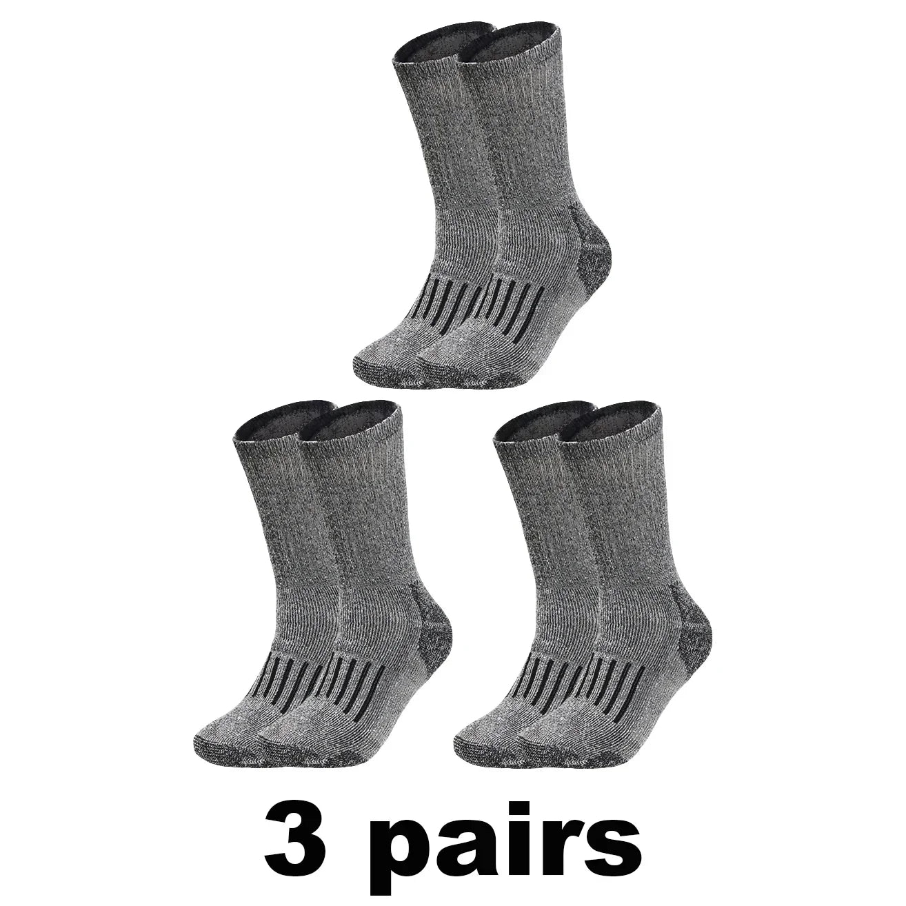 Verdickte Merinowolle Thermosocken für Herren im Winter