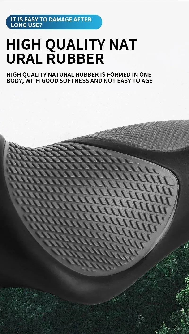 Ergonomische Fahrradgriffe mit verlängerter rutschfester Stange