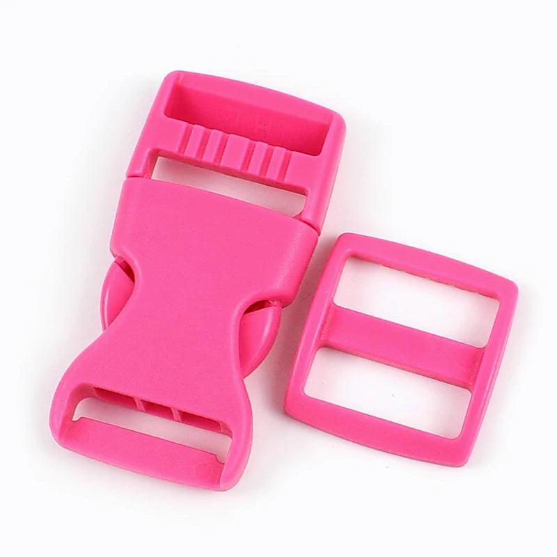 Vielseitige Kunststoff Schnallen & Karabinerhaken Sets – Größen wählbar