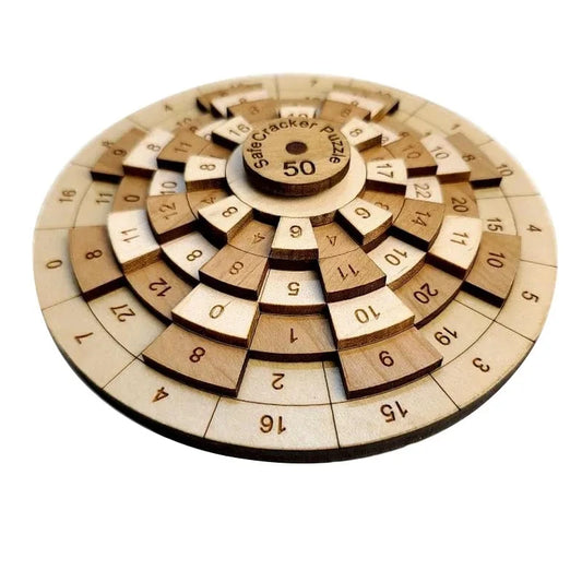 Fesselndes Holzpuzzle: Logik und Spaß für jedes Alter