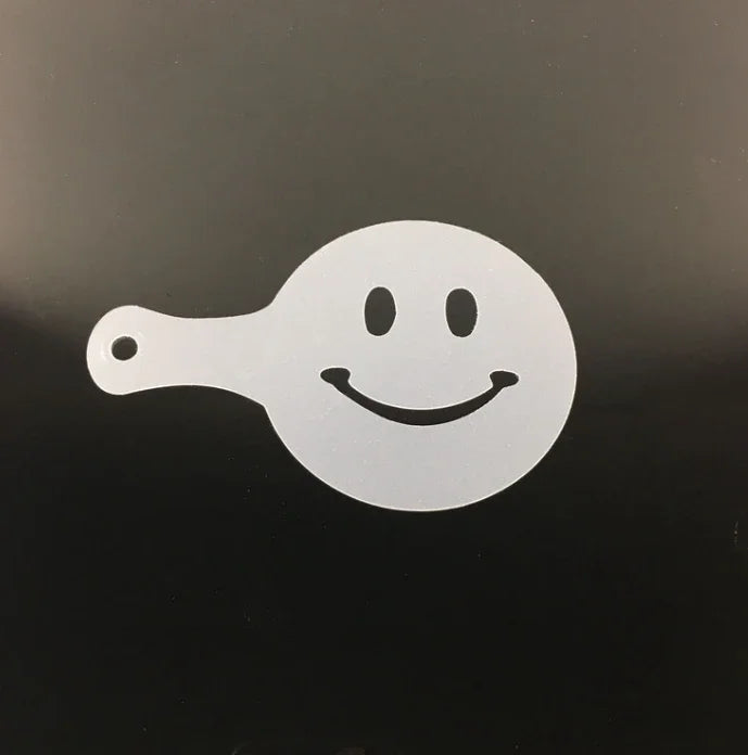 Kaffee Schablonen Set für kreative Latte und Cappuccino Kunst