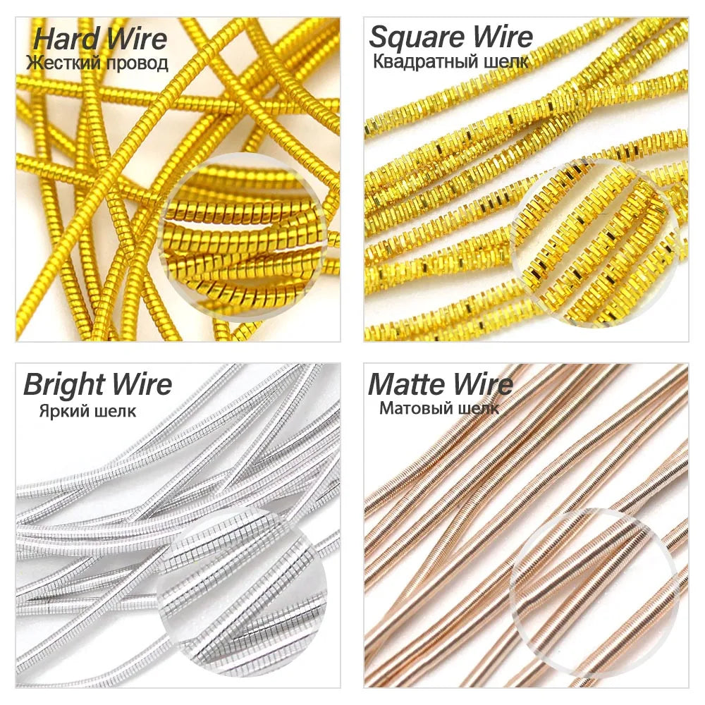 Robuster Kupfer Bullion Draht 10g für Schmuck & DIY Stickerei