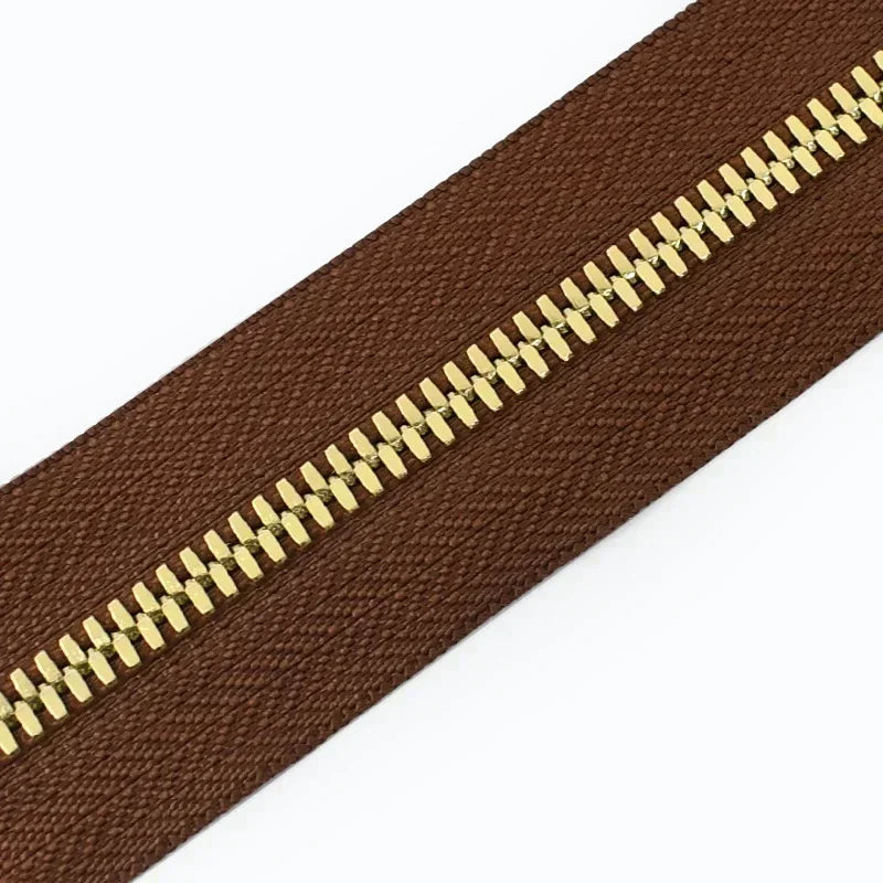 Metall-Reißverschluss Offenes Ende Zwei-Wege Reißverschlüsse Gold Silber-Yabubest - Home & More