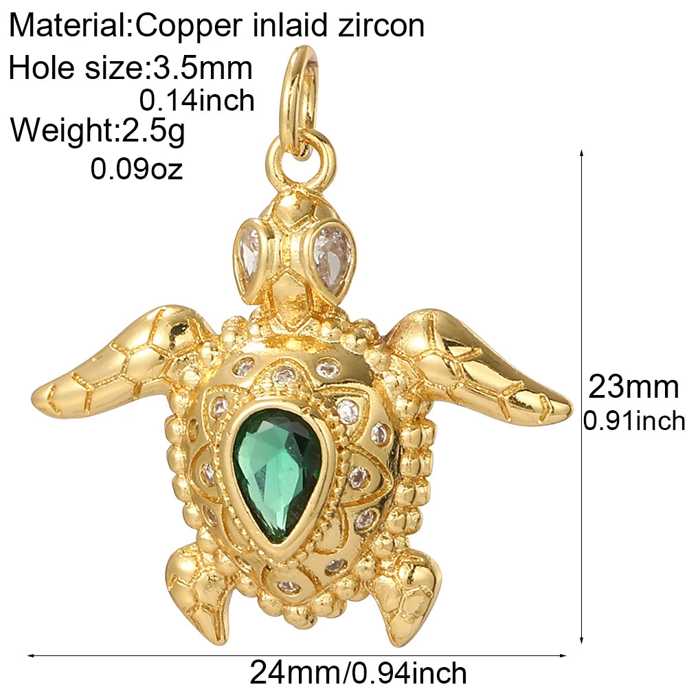 Kreative Anhänger mit Meeresmotiven aus Kupfer und Emaille