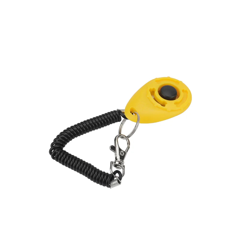 Tragbarer Pet Training Clicker für Hunde und Katzen mit Schlüsselanhänger
