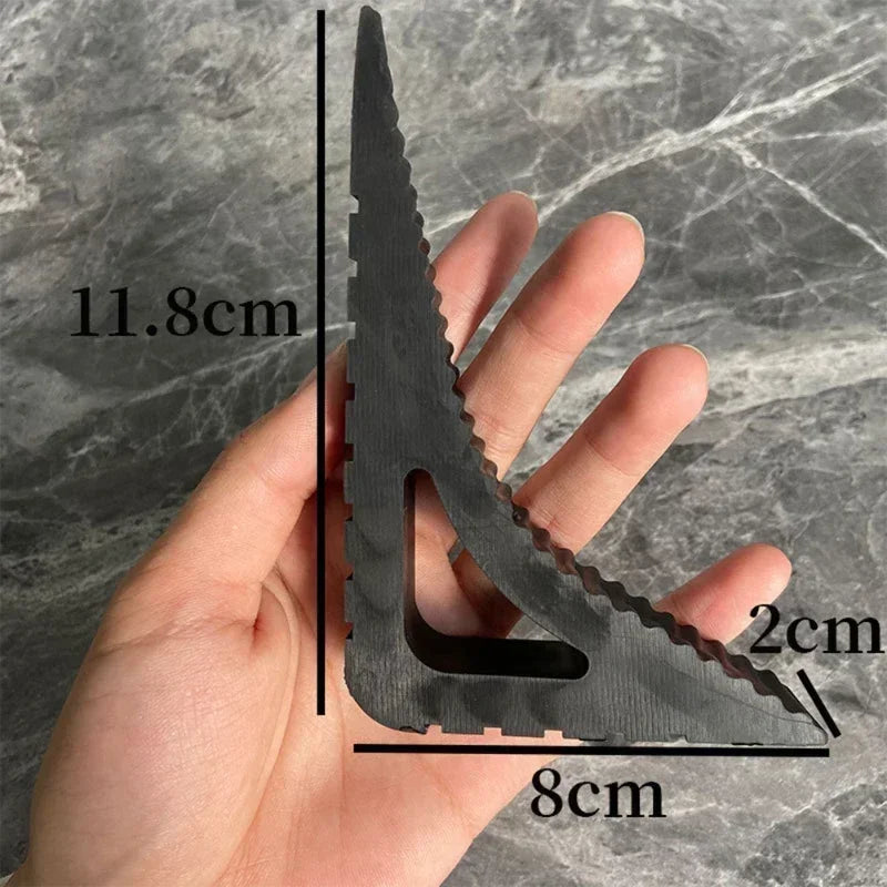 Vielseitiger Gummi Türstopper Keil & Fensterbegrenzer für Zuhause Büro