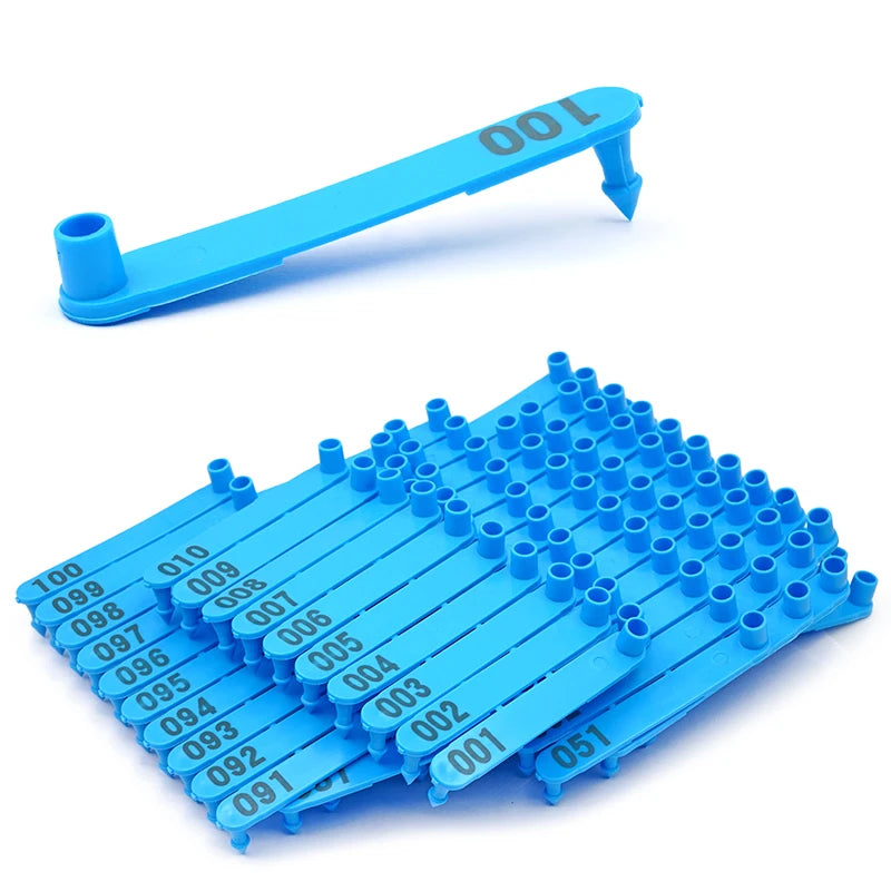 Robuste Ohrmarkenzange für Nutztiere aus Kunststoff