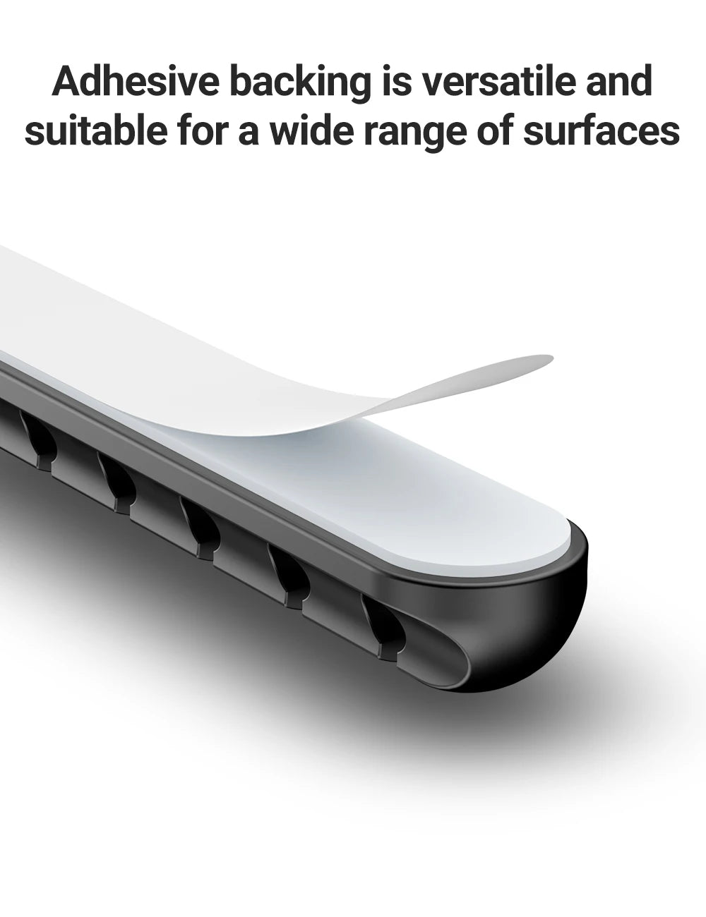 Selbstklebende Kabelhalter Clips für Kabelmanagement Schreibtisch 5mm