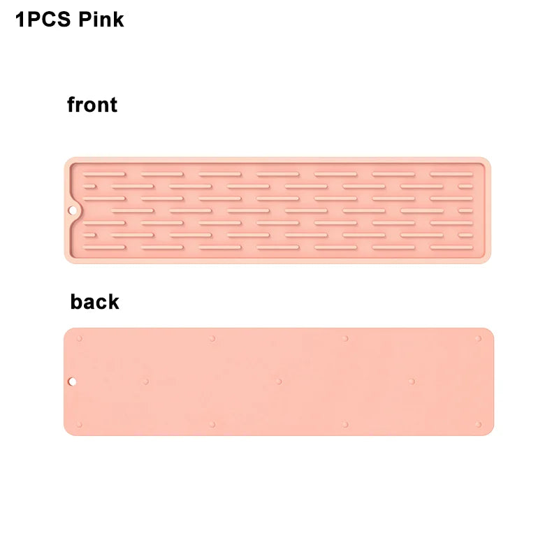 Rutschfeste Silikon Abtropfmatte für Küchen Arbeitsplatten und Bars