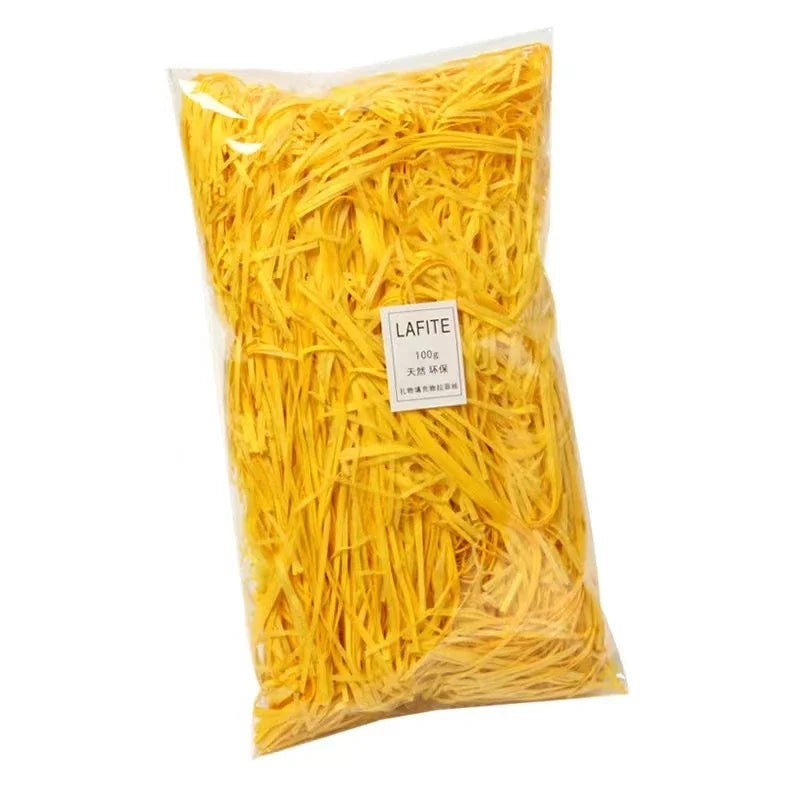 Glitzernder Bastpapier Füllstoff 20 50 g für Geschenkverpackung und Deko