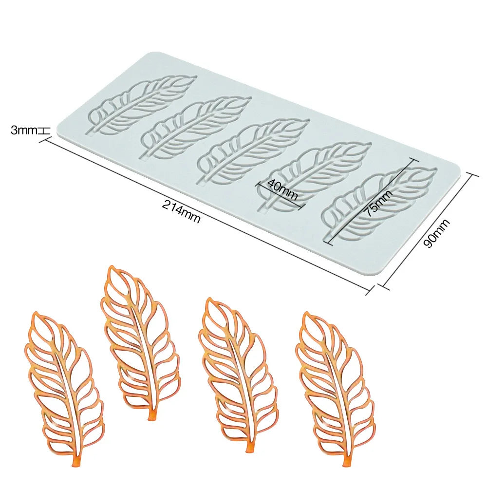 Vielseitige Silikon Kuchenform für dekorative Spitzen und Muster