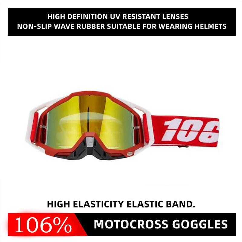 Offroad Schutzbrille Unisex für Motocross ATV Ski Radfahren Windschutz