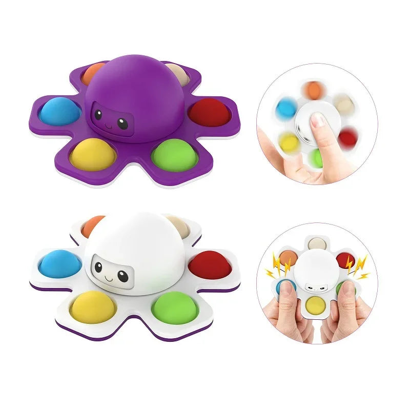 Fidget Spielzeug Fingerspitzen Gyro und Anti Druck Blasen