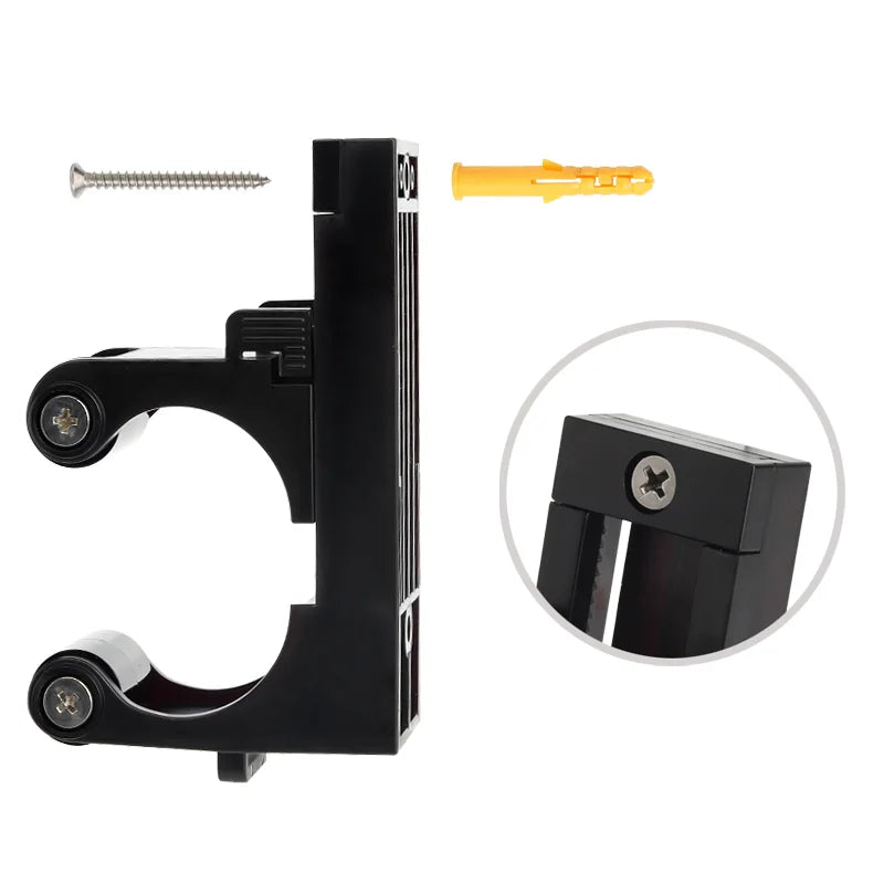 Verstellbarer Fahrrad Wandhalter für MTB Rennrad Indoor bis 2,8 Zoll Rohr