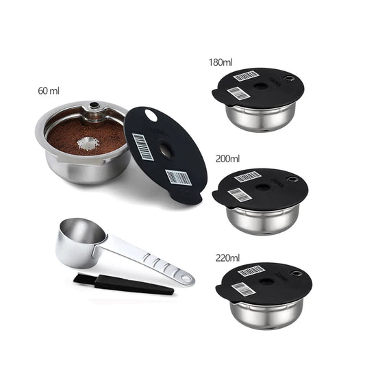 Wiederverwendbare Kaffeekapsel aus Edelstahl für Bosch Tassimo