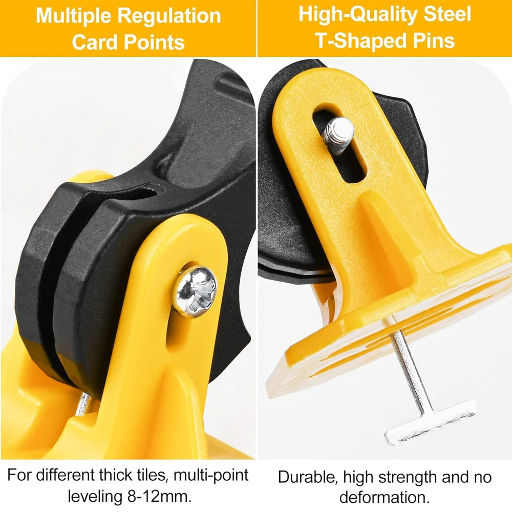 50er Set Nivelliersystem Clips für präzise Fliesenverlegung