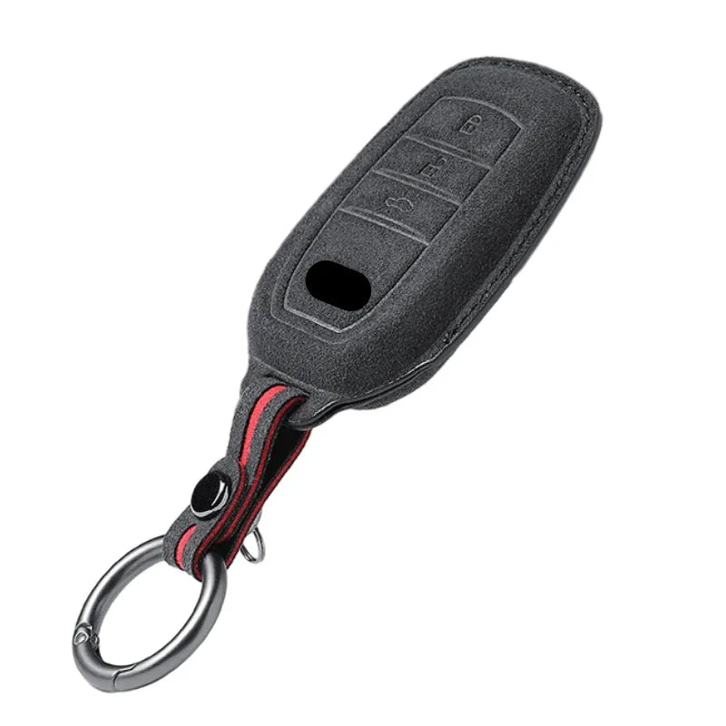 Leder-Schutzhülle für Autoschlüssel mit 2/3 Tasten für mehrere Modelle