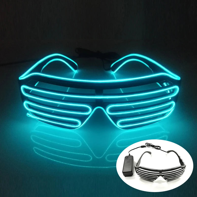 Leuchtende LED Partybrille für unvergessliche Anlässe
