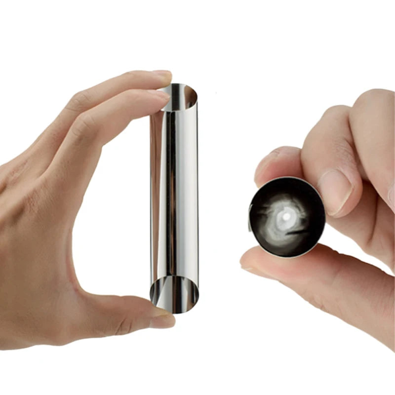 Edelstahl Cannoli Rohre Set für einfaches Gebäckbacken