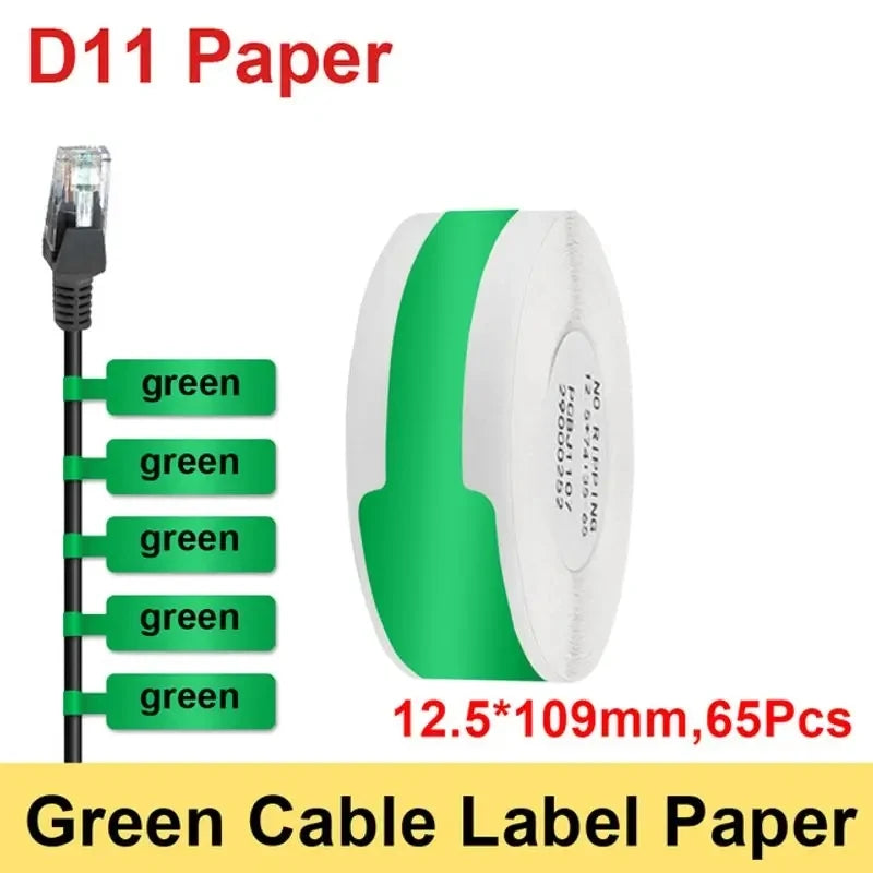 Tragbarer Mini Bluetooth Thermoetikettendrucker für Büro Küche Schule