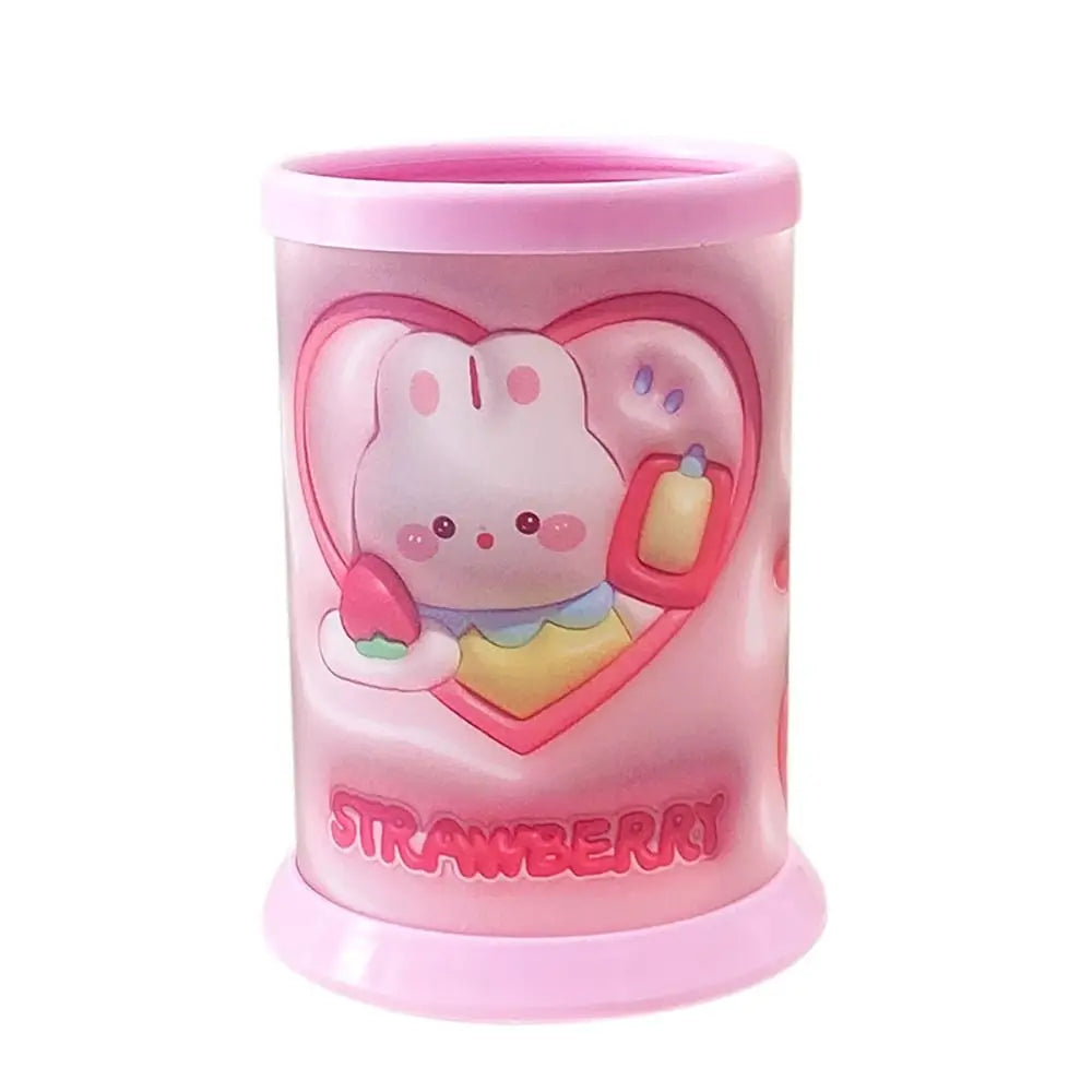 Niedlicher runder Cartoon Stifthalter große Kapazität für Studenten