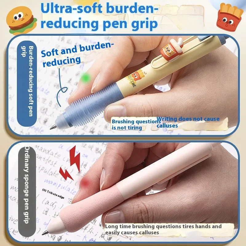 4-teiliges löschbares Gel-Stift Set 0,5mm für Schule und Büro