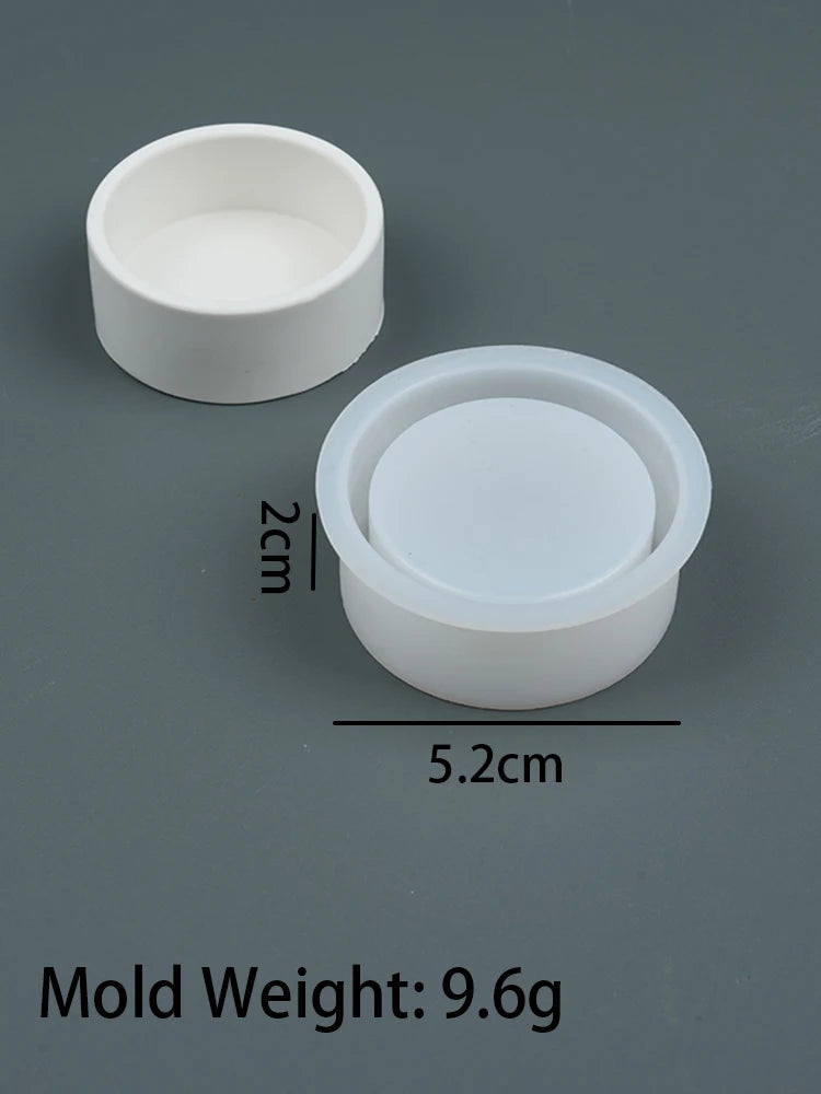 Silikonform für DIY Kerzenhalter im Haus Design