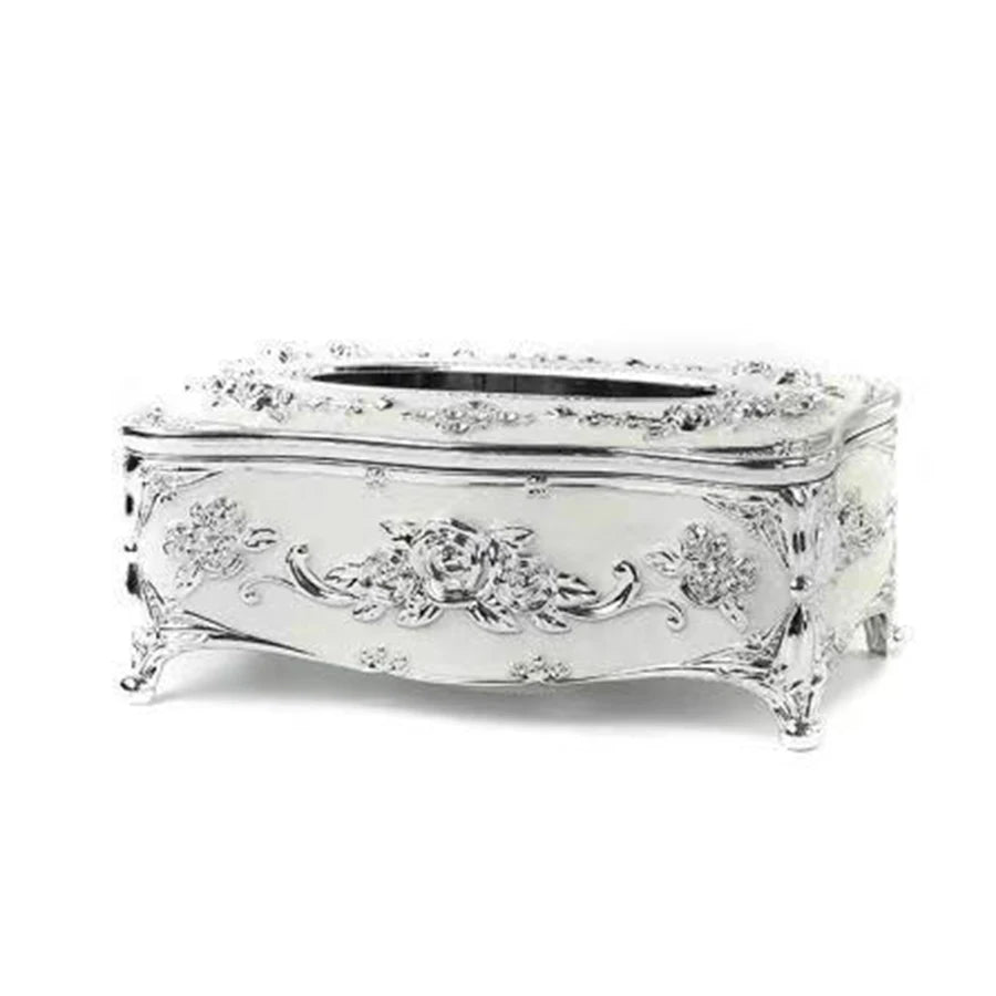 Eleganter Taschentuchspender Tischbox Kunststoff für Zuhause