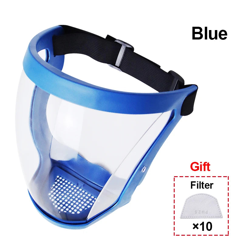 Transparenter Gesichtsschutz für Küche und Heimwerk Projekte