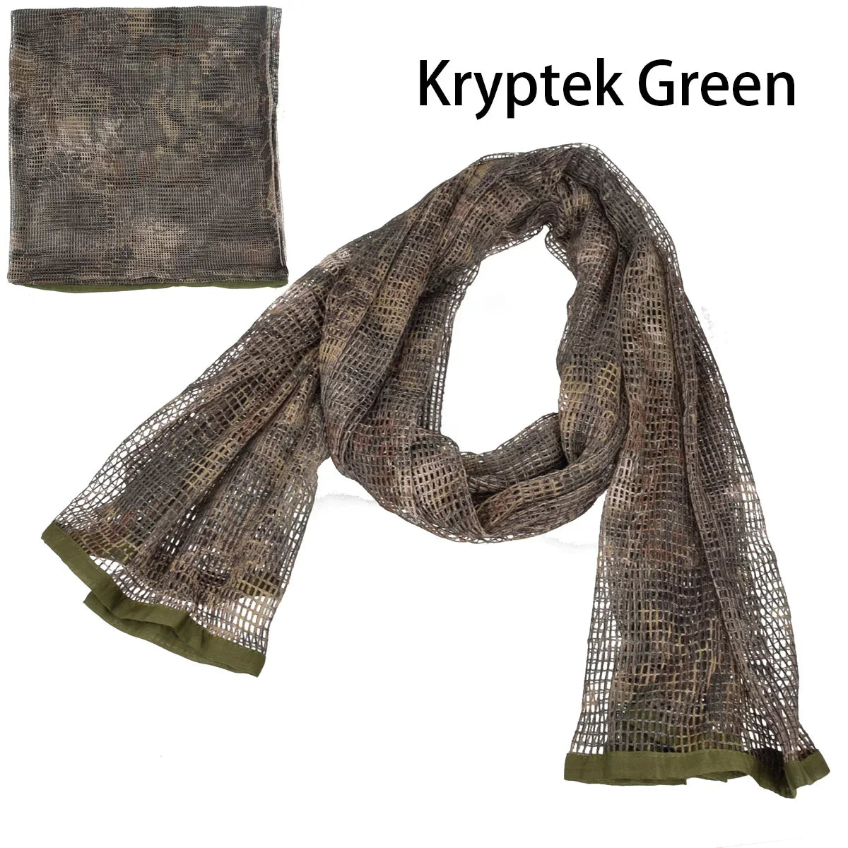 Taktischer Camouflage Schal Netz – Outdoor Jagd Schießen Fotografie Wandern Unisex