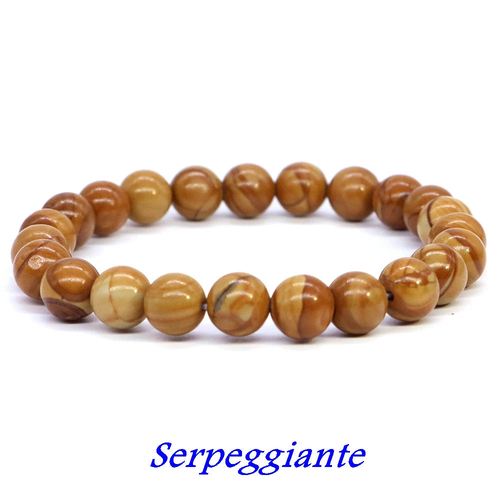 Natürliches Aquamarin Quarz Armband für Yoga und Meditation