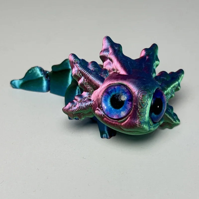 3D Druck Salamander Figuren mit beweglichen Gelenken Wohnaccessoire