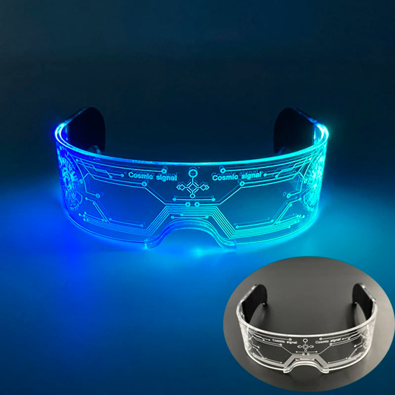 Leuchtende LED Brille für Partys Feste und besondere Anlässe