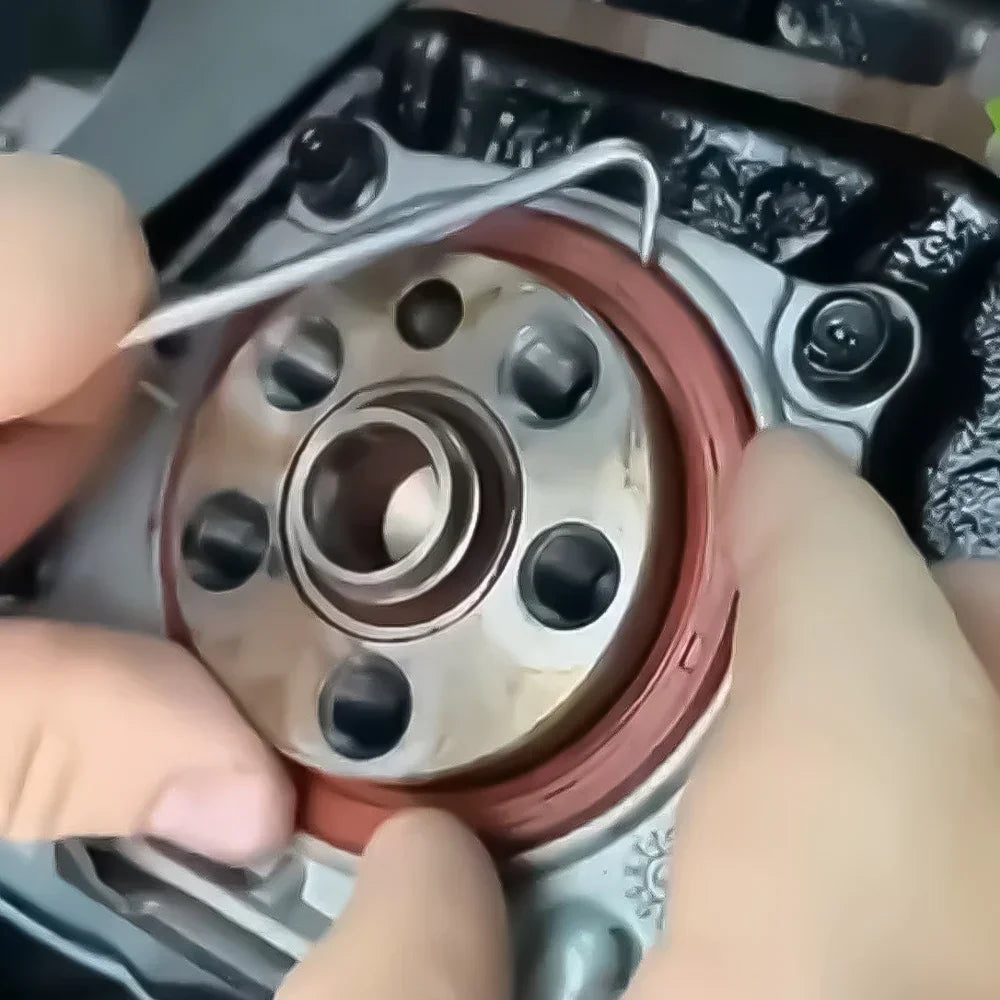 Robustes 4-teiliges O-Ring Schraubendreher Set Grün – Für präzise Dichtungsreparatur