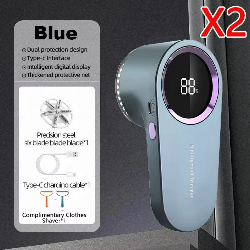 Tragbarer elektrischer Lint Remover mit USB Ladefunktion und Hochgeschwindigkeitsmotor