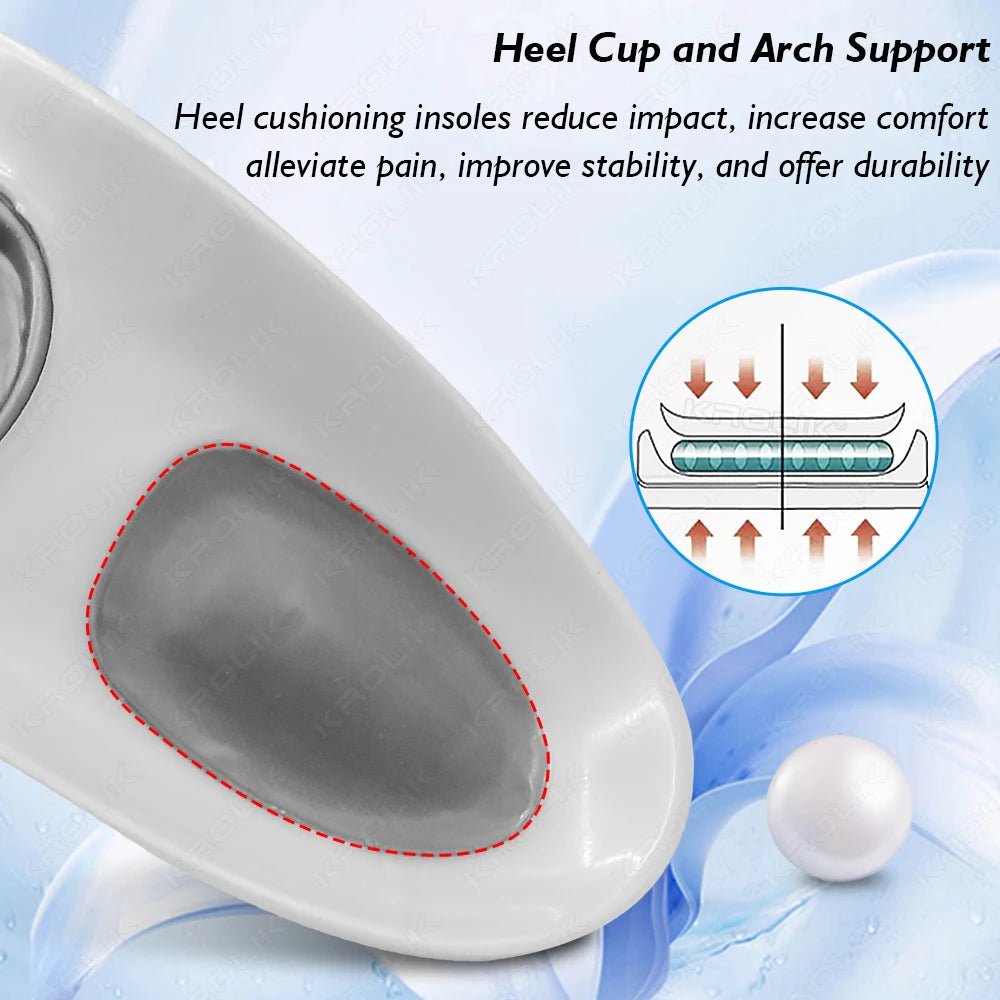 Orthopädische halbe Einlegesohlen mit Fußmassage und Arch Support