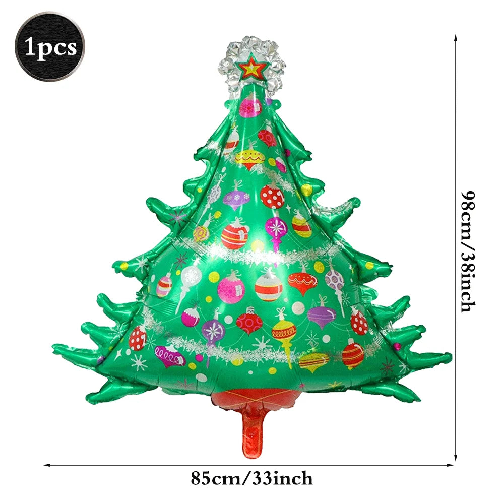 Festliche Weihnachts Folienballons Santa Rentier Schneemann für Partys