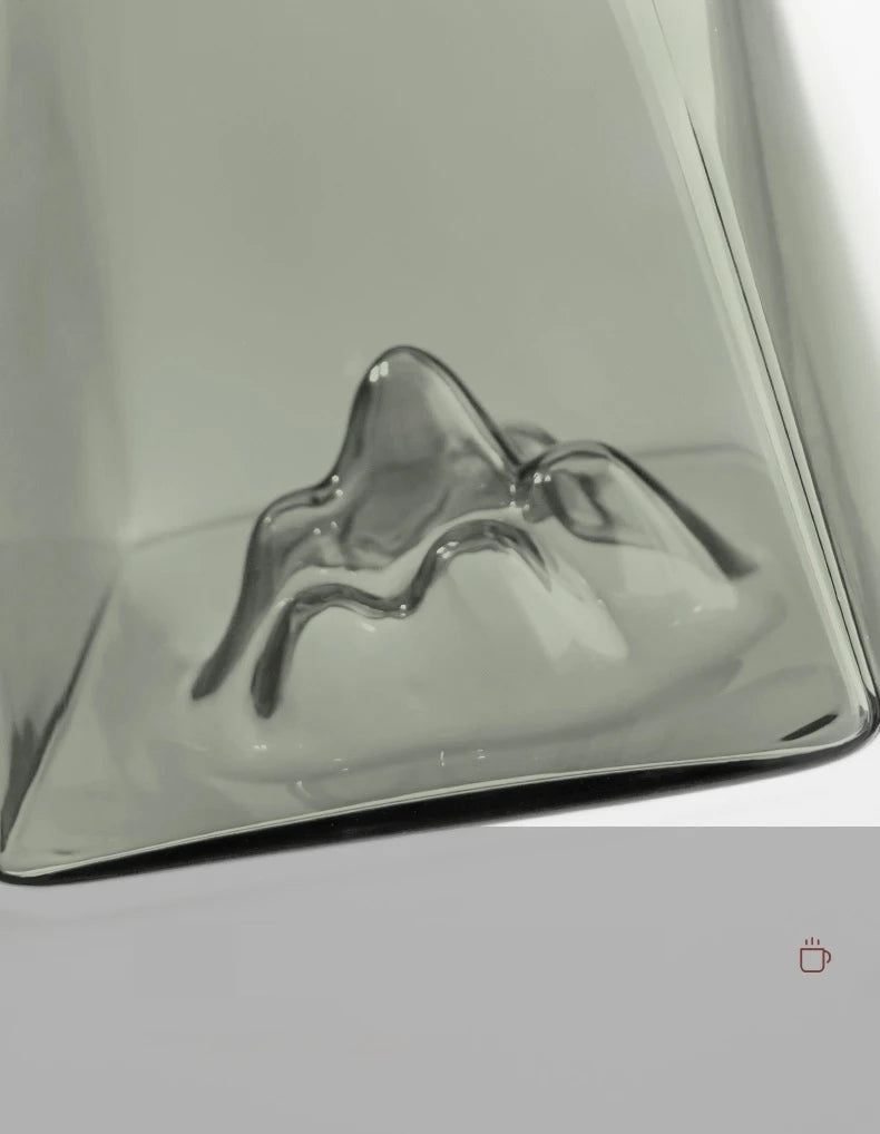 GIANXI Teetasse 350 ml Pyrex Tee-Set mit Griff und Filter handcrafted