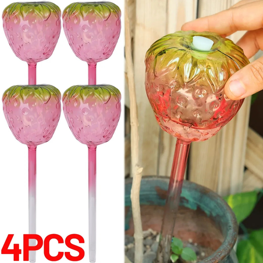 Nachhaltiges Tropfbewässerungssystem aus Glas – 180ml, 2 oder 4 Stück Set