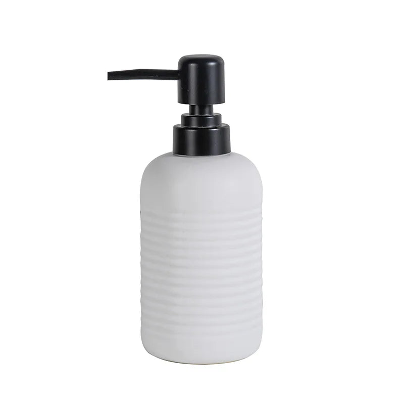 Keramik Flüssigseifenspender für Shampoo und Duschgel
