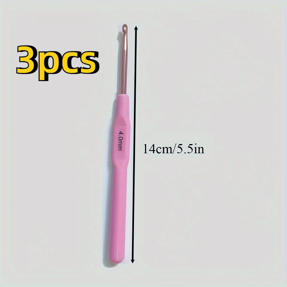 Mehrfarben Häkelset für kreative Projekte zu Hause