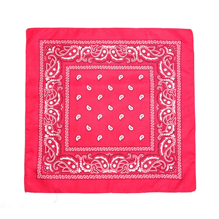 Unisex Hip Hop Bandana Schwarz Multifunktionales Kopftuch und Haarband