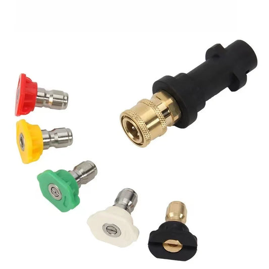 Schneller Hochdruck-Adapter mit Messingkupplung für K2–K7 - Schaumstofftopf