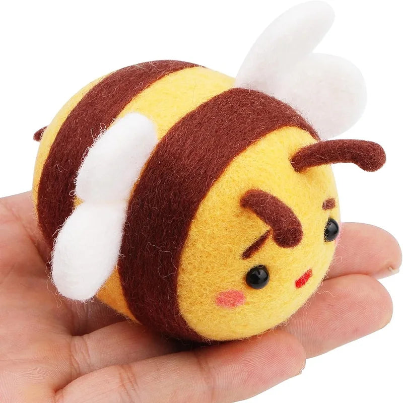 Umfangreiches Wollnadel-Filz-Set für kreatives DIY-Handwerk